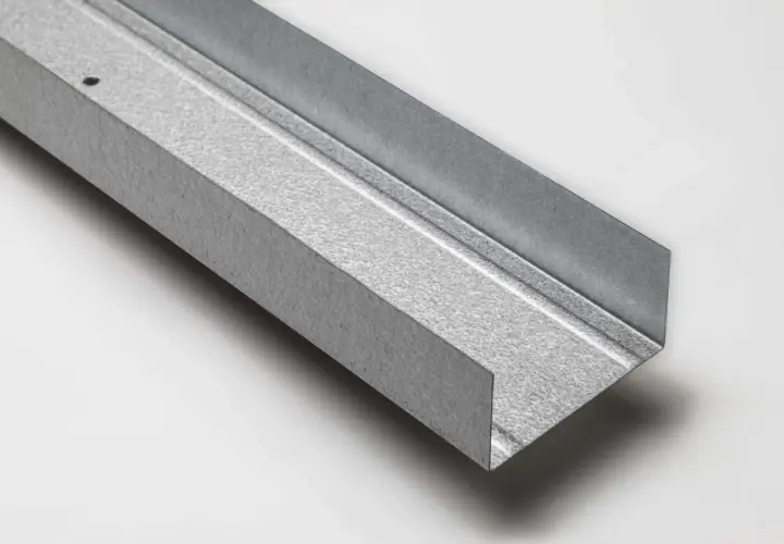 Profilo metallico zincato, ideale come ante per nicchie in cartongesso, per creare spazi funzionali e moderni.
