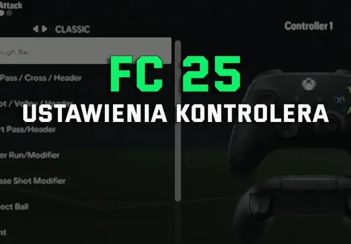 Ustawienia kontrolera w FC 25. Dowiedz się, jak grać w FIFĘ na dwa pady PS4, konfigurując przyciski.