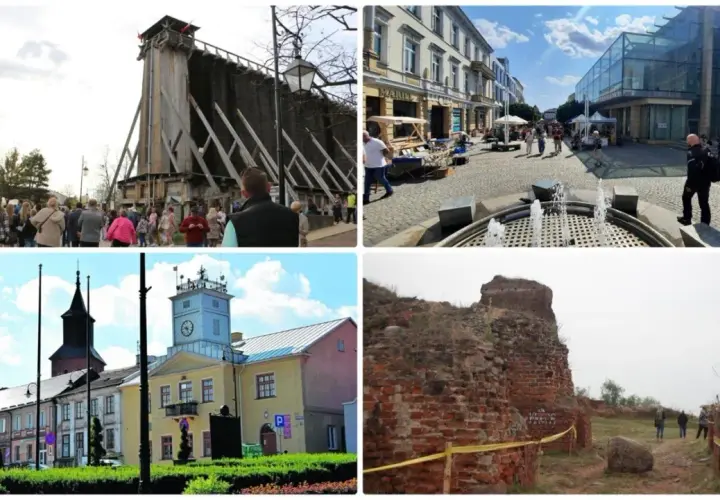 Włocławek atrakcje na weekend: tężnia, rynek z fontanną, ratusz i ruiny zamku. Idealne miejsca na spacer i odkrywanie historii.