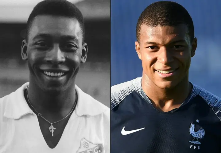 Porównanie Pelé i Kyliana Mbappé. Ile lat ma Mbappé? Młody piłkarz Francji, przyszłość futbolu.