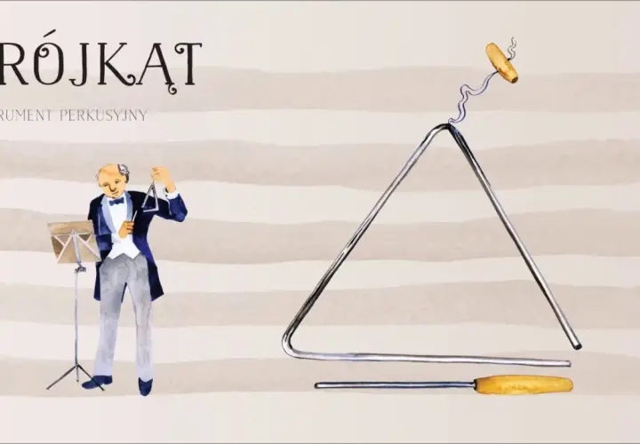Instrument trójkąt - Trójkąt muzyczny, Dzwonki instrument perkusyjny