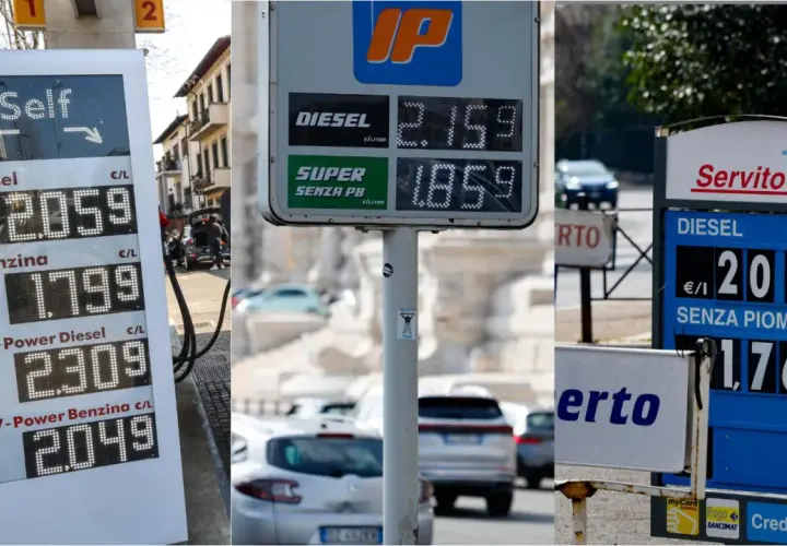 Prezzi carburante: Diesel 2,059€/L, Benzina 1,799€/L. Spero di non aver messo 3 litri di benzina nel diesel!