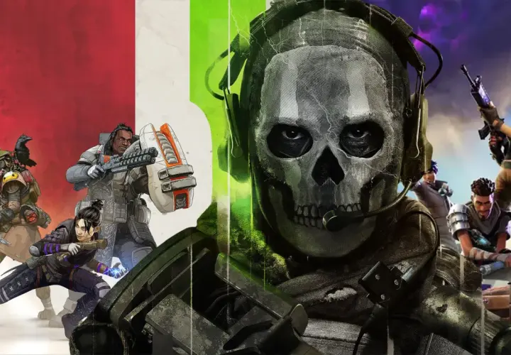 Postacie z Apex Legends, Call of Duty i Fortnite. Wiele fajne gry multiplayer do wyboru!