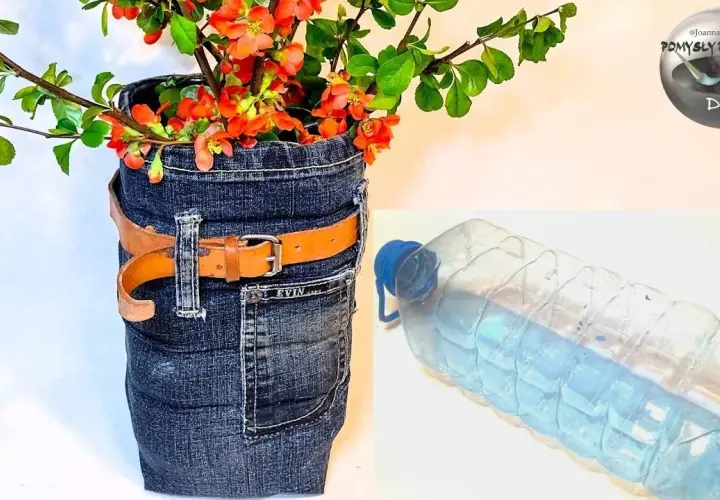 Kwietnik z jeansów DIY: Prosty przewodnik krok po kroku