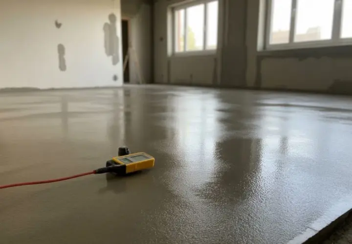 Ile schnie wylewka cementowa? Poznaj czynniki wpływające na czas schnięcia