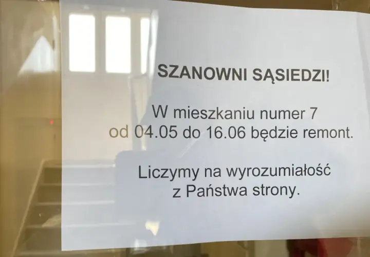 Głośny remont w bloku do której godziny? Sprawdź, zanim zaczniesz