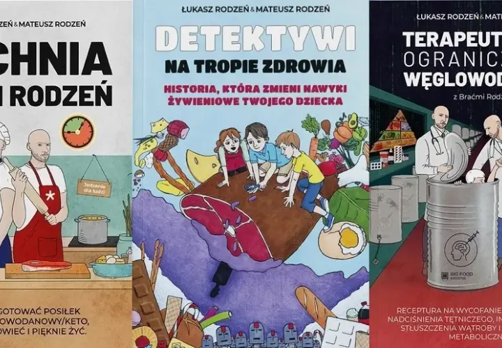 Wszystkie książki braci Rodzeń - poznaj ich najlepsze poradniki dietetyczne