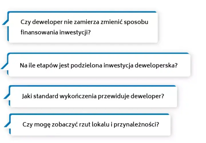 Kupno mieszkania od dewelopera: Lista pytań do zadania