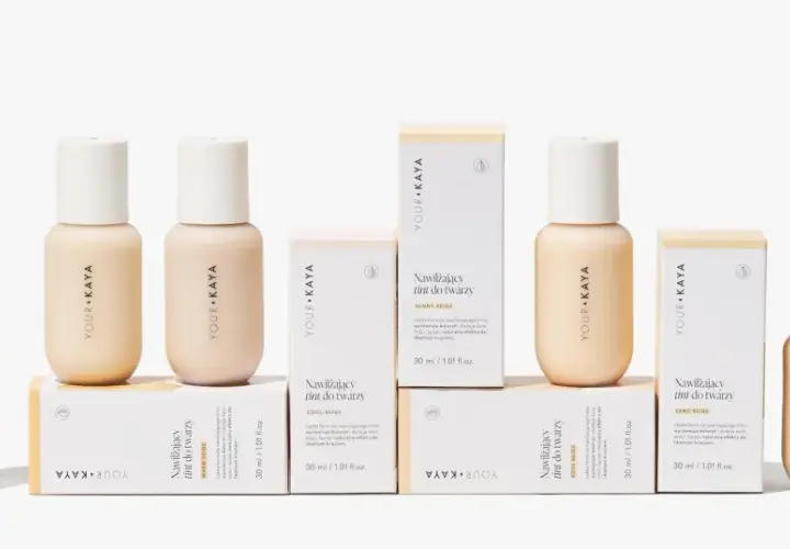 Kolekcja nawilżających tintów do twarzy YOUR KAYA w odcieniach Warm Beige, Cool Beige, Sunny Beige, Rose Beige i Sand Beige. Twoje kaya opinie o nich są pozytywne!
