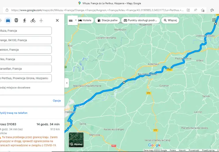 Ile jest kilometrów z Polski do Hiszpanii? Sprawdź, zanim wyruszysz