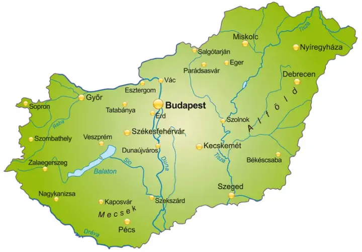 Gdzie leżą Węgry? Odkryj ich położenie w Europie Środkowej
