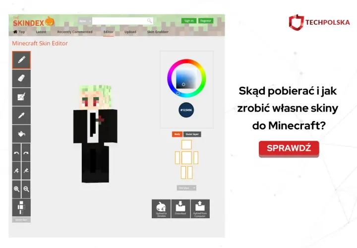 Stwórz własnego skina do Minecraft: Poradnik krok po kroku