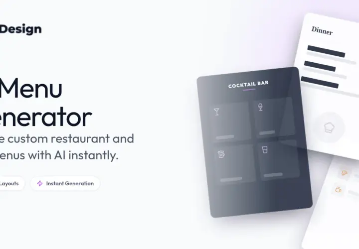 Générateur de menus IA : découvrez comment présenter un menu de restaurant ou de bar avec des mises en page intelligentes et une génération instantanée.