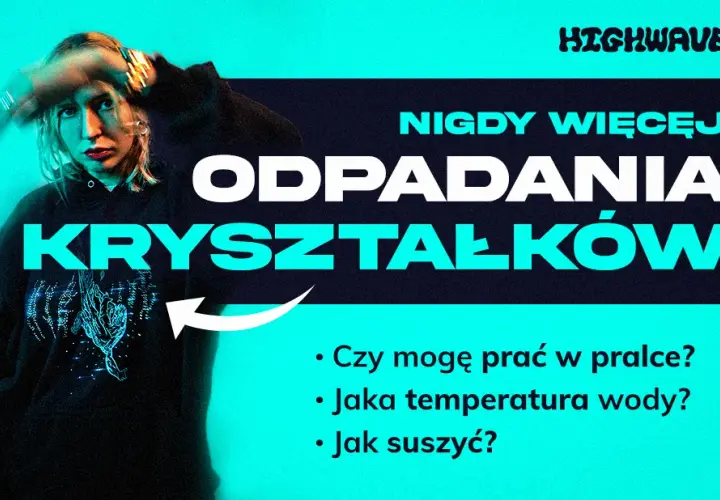 Jak wyprać bluzę z kryształkami? Ozdoby zostaną na miejscu!