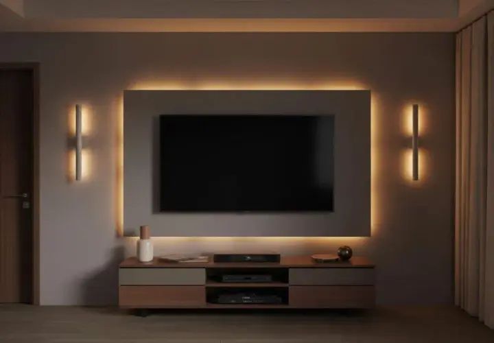 Jakie oświetlenie nad telewizorem poprawi komfort i atmosferę?