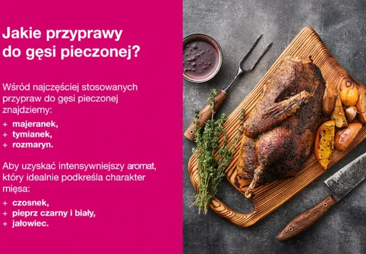 Jakie przyprawy do pieczenia gęsi, aby uzyskać wyjątkowy smak?