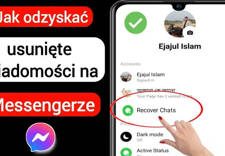 Jak odzyskać zdjęcia z messengera: jak przywrócić usunięte konwersacje?
