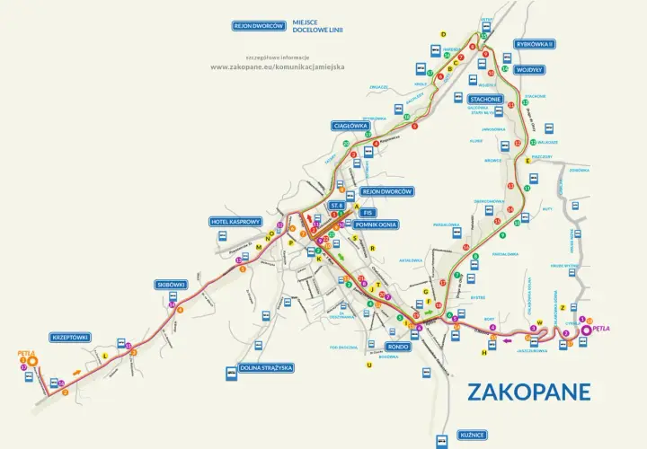 Gdzie w Zakopanem odjeżdżają autobusy? Sprawdź kluczowe przystanki