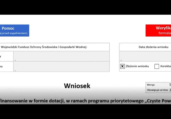 Wzór wniosku o płatność czyste powietrze – uniknij błędów w aplikacji