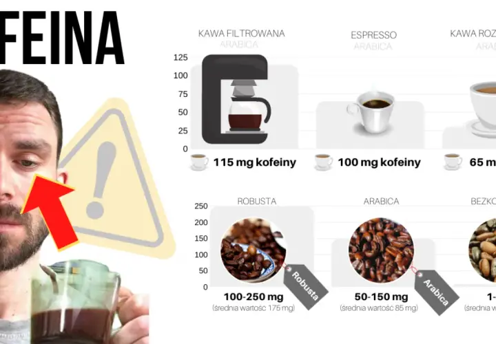 Ile kofeiny jest w kawie? Zaskakujące różnice między rodzajami kawy