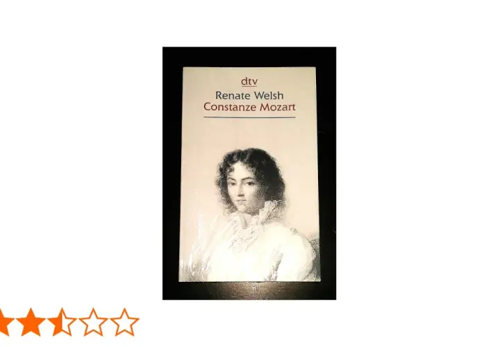 Buchcover: Renate Welsh, Constanze Mozart. Porträt einer Frau mit krausem Kragen.