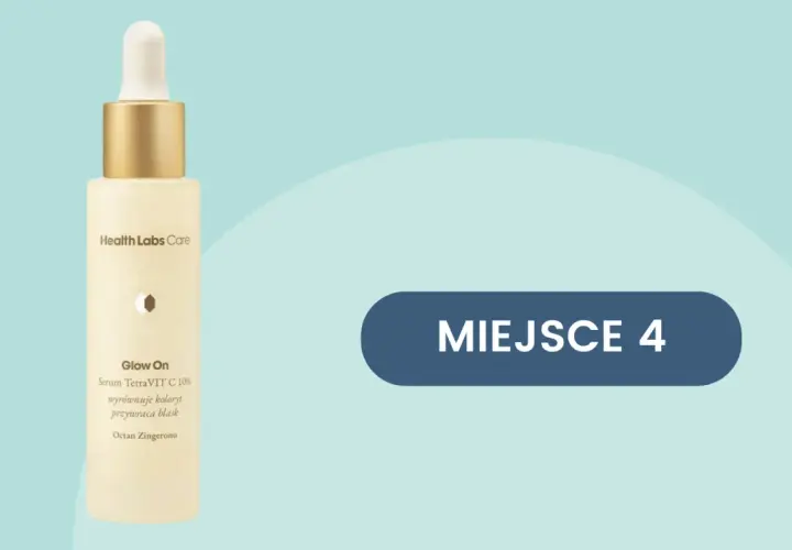 Serum Health Labs Care z witaminą C. Czy tocopheryl acetate jest szkodliwy? Nie w tym produkcie, który rozświetla cerę. MIEJSCE 4.