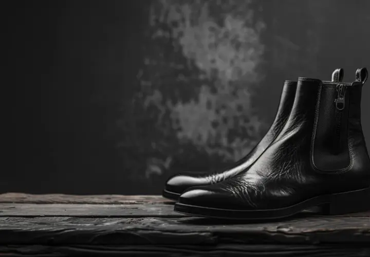 Męskie buty na obcasie: Stylowe rozwiązanie dla mężczyzn.