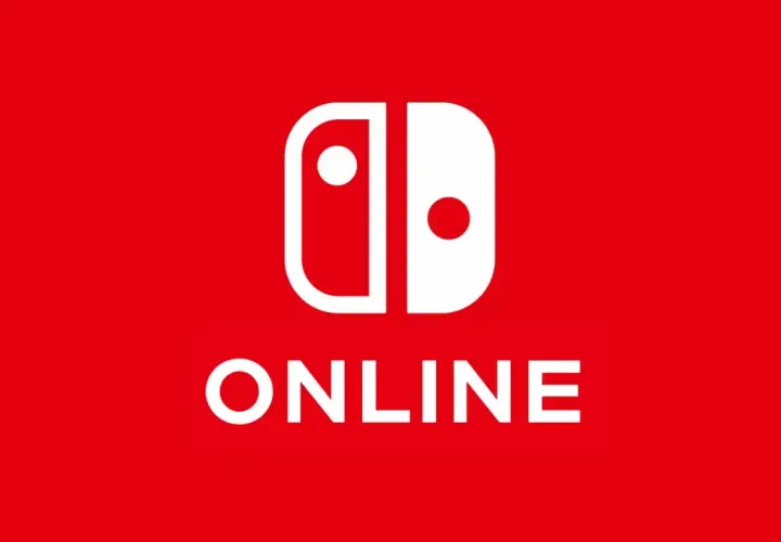 Logo Nintendo Switch Online. Dowiedz się, co daje Nintendo Switch Online: dostęp do gier online, klasyków NES i SNES, chmury zapisu.