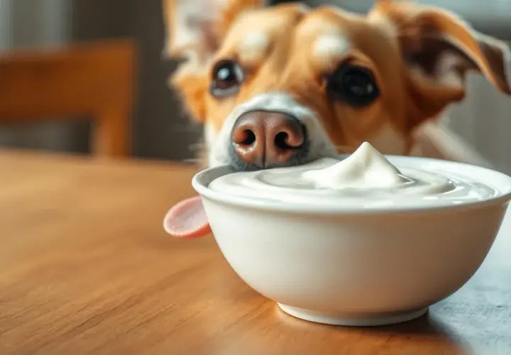 Jogurt naturalny dla psa – jak pomaga i na co zwrócić uwagę