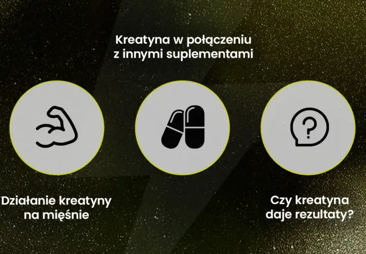 Kreatyna w połączeniu z innymi suplementami: działanie na mięśnie, czy daje rezultaty? Badania potwierdzają jej skuteczność.