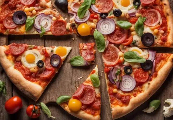 Ile kcal ma pizza 50 cm? Zaskakujące różnice w kaloryczności