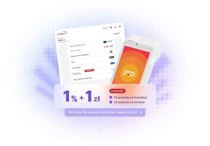 PayPro S.A. sprawdzenie transakcji: ekran płatności z opcjami BLIK, Google Pay, kartą i terminalem płatniczym.