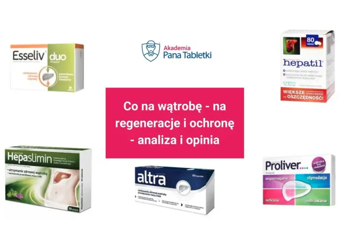Leki na stłuszczenie wątroby na receptę: Esseliv Duo, Hepatil, Hepaslimin, Altra, Proliver. Analiza i opinia.