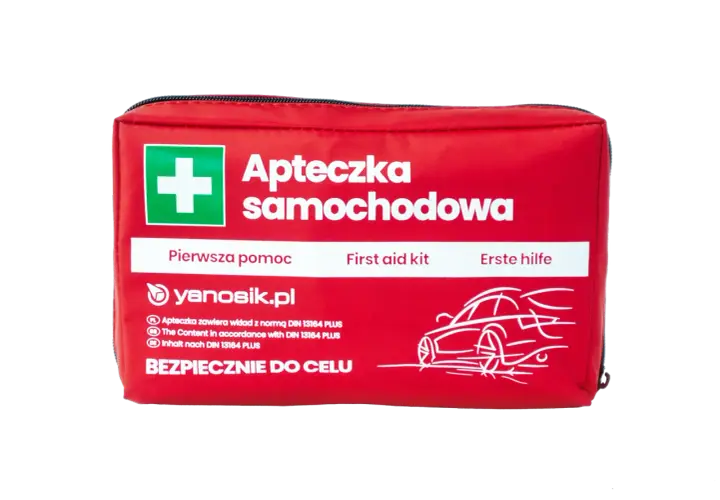 Apteczka za granicą: Obowiązek, DIN 13164 i uniknij mandatu!