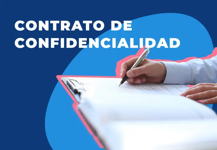 Firma de un contrato de confidencialidad en España.