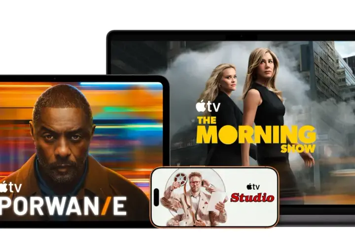 Odkryj świat rozrywki z Apple TV+. Abonament daje dostęp do seriali jak "The Morning Show" i "Porwanie", a także do treści Apple TV Studio.