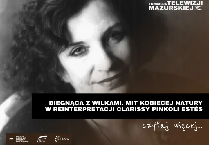 Portret kobiety, której historia opowiada o byciu **biegnącą z wilkami**. Odkryj mit kobiecej natury.