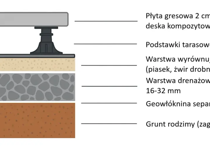 Jaki żwir pod taras? Wybierz kruszywo na stabilną podbudowę!