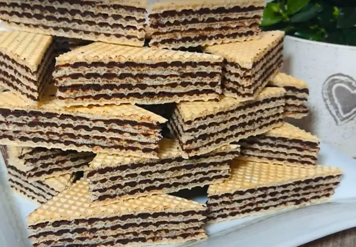Domowe wafelki z czekoladą? Pokusa nie do odparcia dla łasuchów