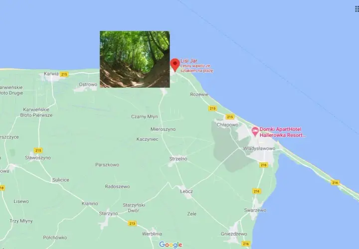 Gdzie leży Jastrzębia Góra? Odkryj jej wyjątkowe położenie nad morzem