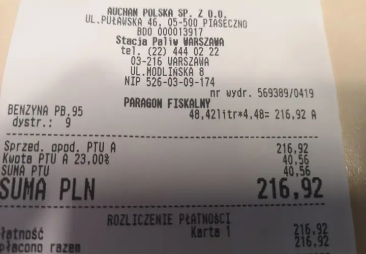 Pojemność baku Skoda Octavia – co musisz wiedzieć o paliwie?