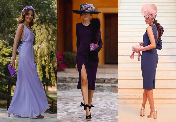 ¿Qué zapatos con vestido lila? Guía de estilo para acertar