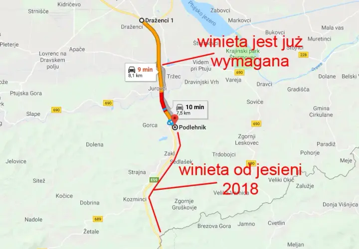 Jak ominąć płatną autostradę w Słowenii i zaoszczędzić pieniądze