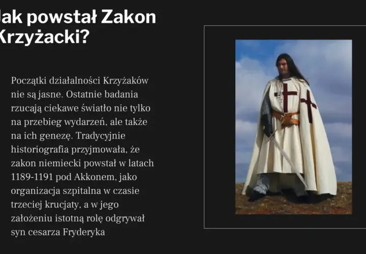 Kto założył zakon krzyżacki? Zaskakujące fakty o jego początkach