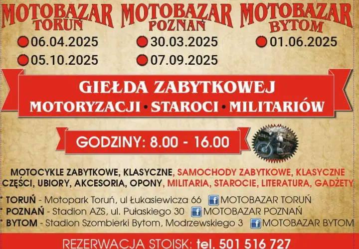 Giełda motocyklowa 2026: Kiedy i gdzie? Twój kompletny przewodnik!