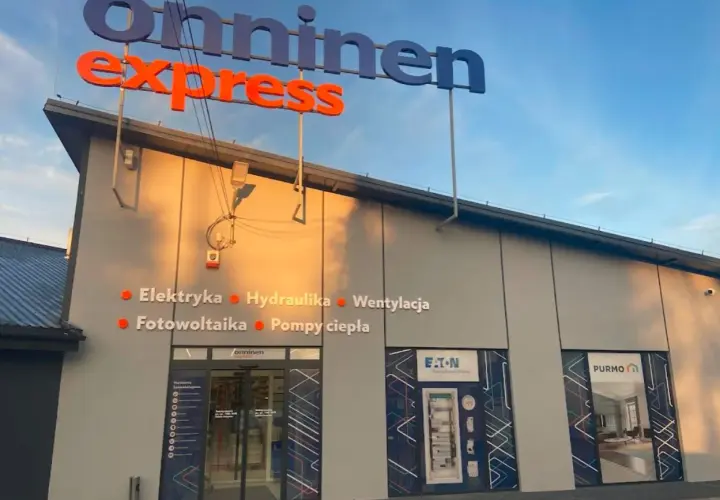 Hurtownia elektryk Olsztyn: Onninen Express oferuje elektrykę, hydraulikę, fotowoltaikę i pompy ciepła.