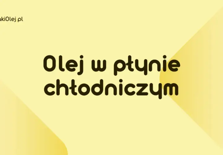 Olej w płynie chłodniczym – dowiedz się, jak wybrać najlepszy dla Twojego pojazdu na JakiOlej.pl.