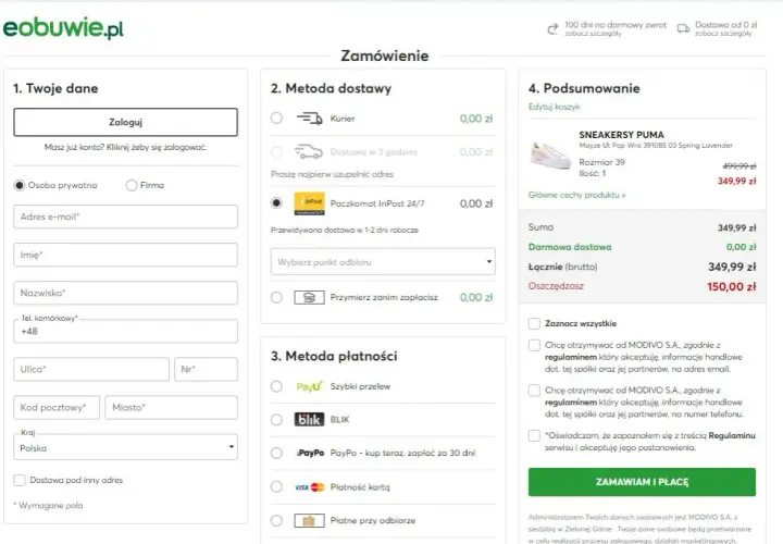 Eobuwie: Przymierz buty w sklepie, zanim zapłacisz jak to działa?