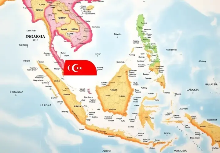 Gdzie leży Singapur na mapie? Odkryj jego strategiczne położenie