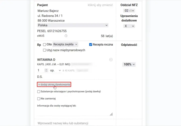 Co jest na recepcie? Kody, daty, dawkowanie przewodnik dla pacjenta